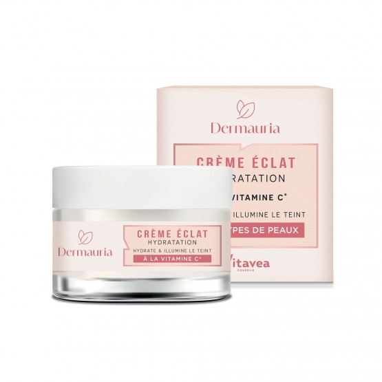 La routine éclat et hydratation - Avec sa brosse nettoyante visage Dermauria